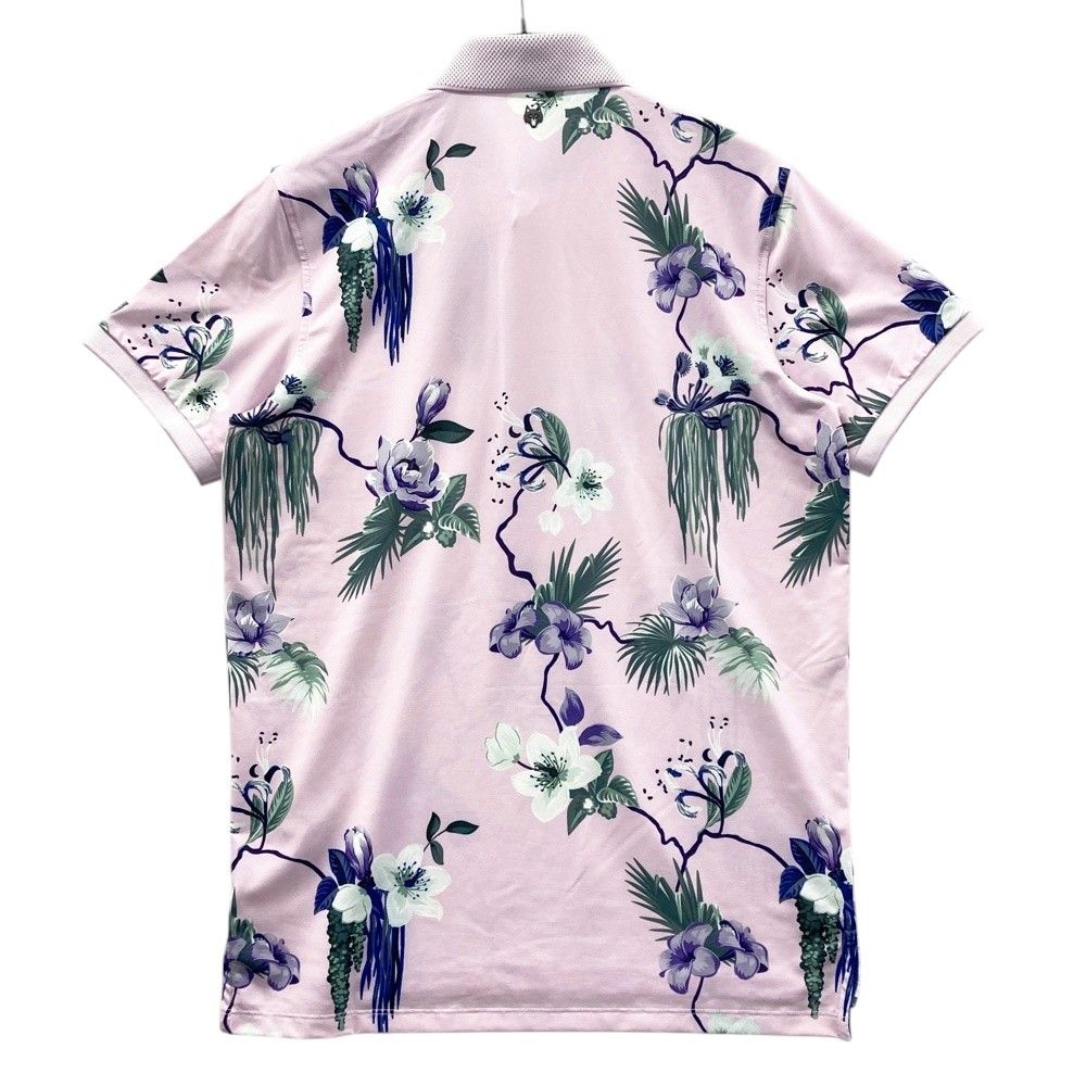 サイズ S GREYSON グレイソン MSP24K66 半袖ポロシャツ FOREVER ALIVE ピンク系 240101516879 ゴルフウェア メンズ ストスト