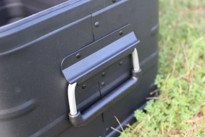 GENERIC OUTDOOR マットブラック スタッキング アルミコンテナボックス