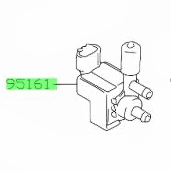 スズキ純正 ジムニー JA11 アイドルアップ バキューム バルブ アイドリング Idle Up Vacuum Valve Idling Jimny SUZUKI