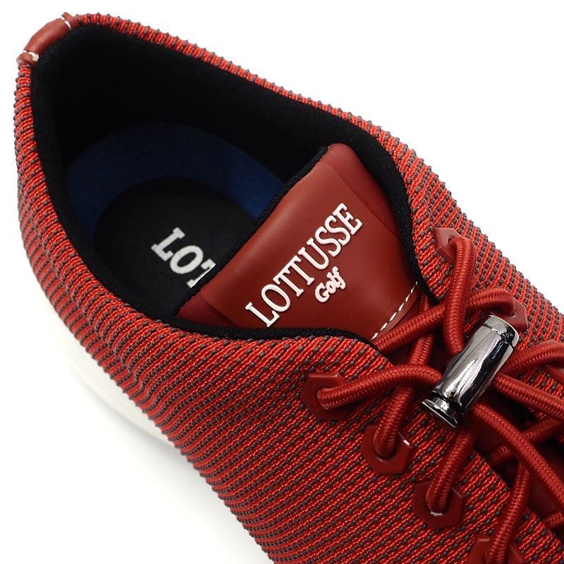 L05790 新品 LOTTUSSE Golf/レザーゴルフシューズ スパイクレス