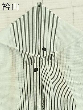 平和屋着物▽小紋 単衣 舞桜文 洗える着物 AAAU8631fy