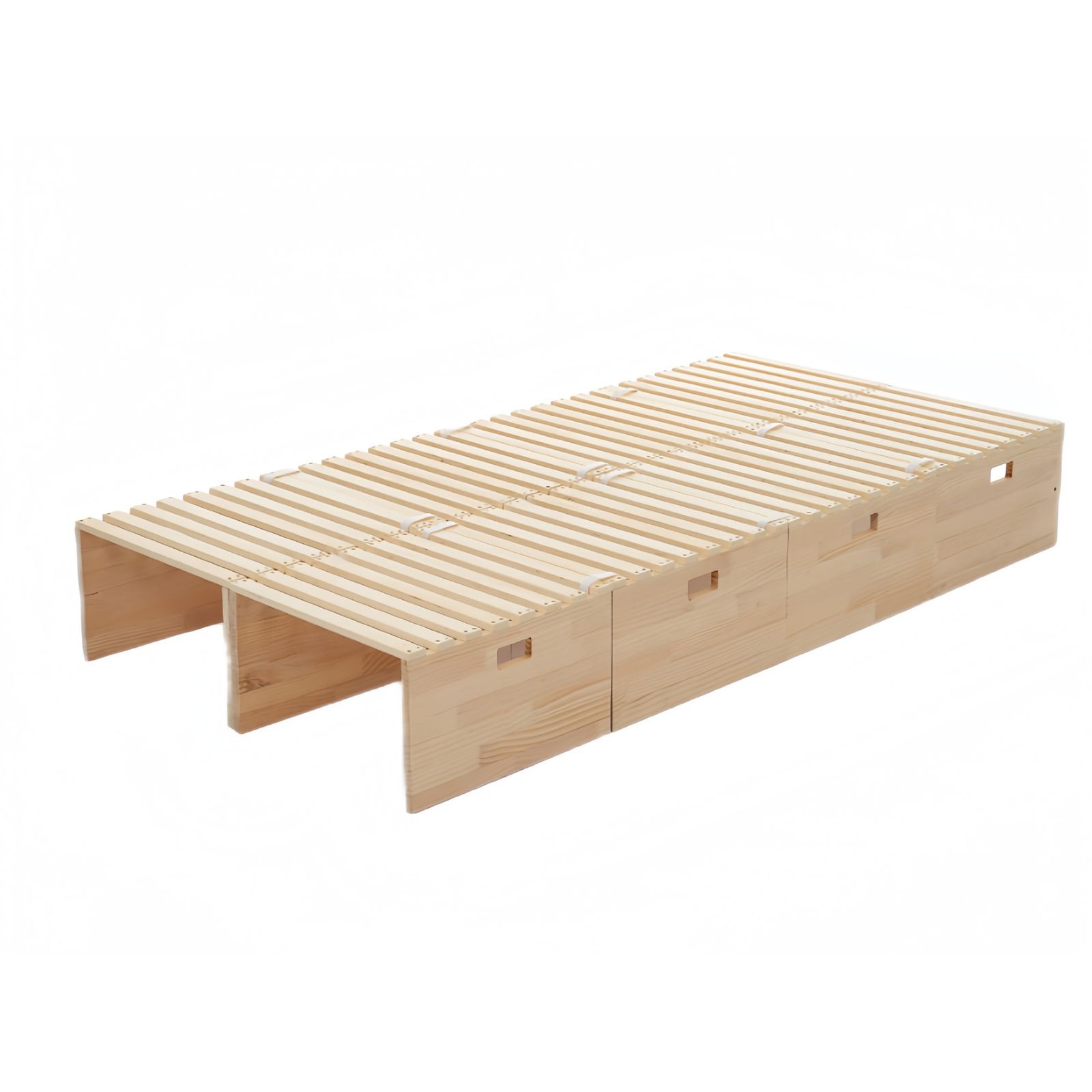 ハイタイプ】【パレットベッド×8枚】パレットベッド 高さ30cm 天然木