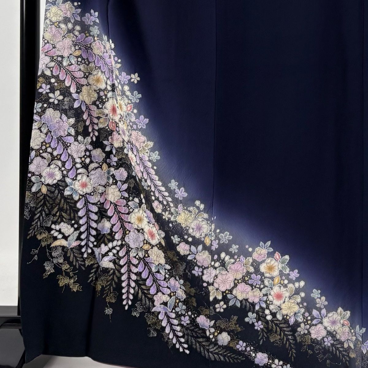 桐屋翠山工房謹製辻ヶ花付下げやまと落款入丈160.5裄65cmやまとAG25 付下げ 身丈165.5cm 裄丈68.5cm L 袷 翠山工房 やまと 落款