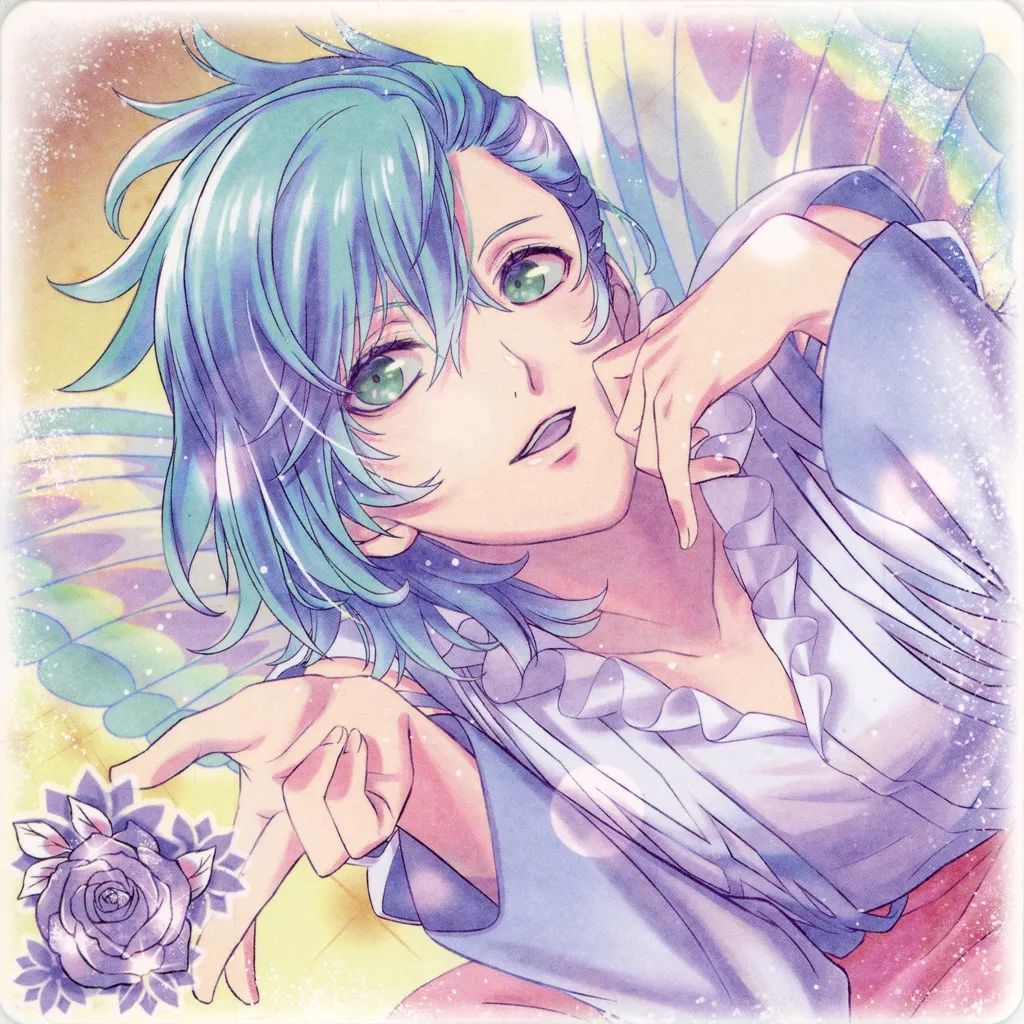 中古】コースター 美風藍 描きおろしイラストコースター 「劇場