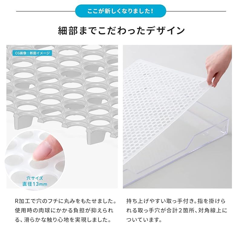 新品 【OFT】 クリアレット 2 M用 メッシュトレー 丸穴タイプ 20