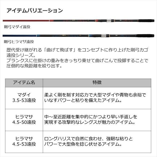 剛弓 ヒラマサ 4．5－53遠投．Q - メルカリ
