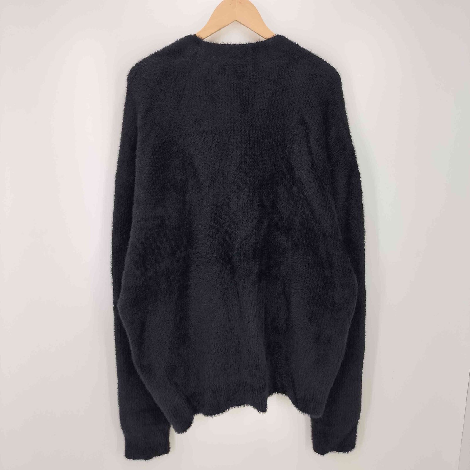 ザラ ZARA FAUX FUR TEXTURED CARDIGAN テクスチャ― シャギー