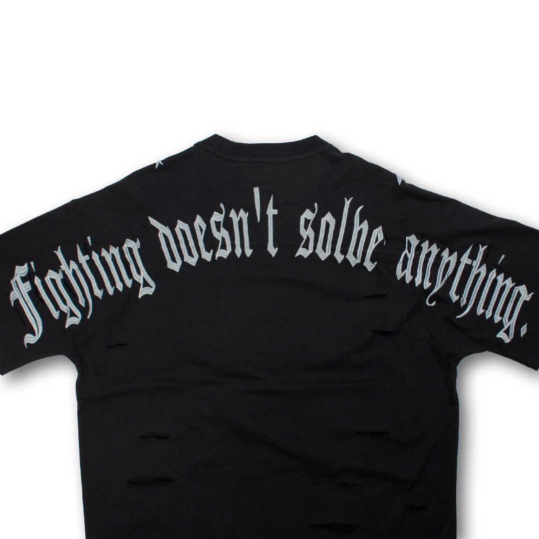 GALFY（ガルフィー）病みに染まりし反戦 半袖Tシャツ GALFY】病みに染まりし反戦Tシャツ | OUR BRAND,GALFY