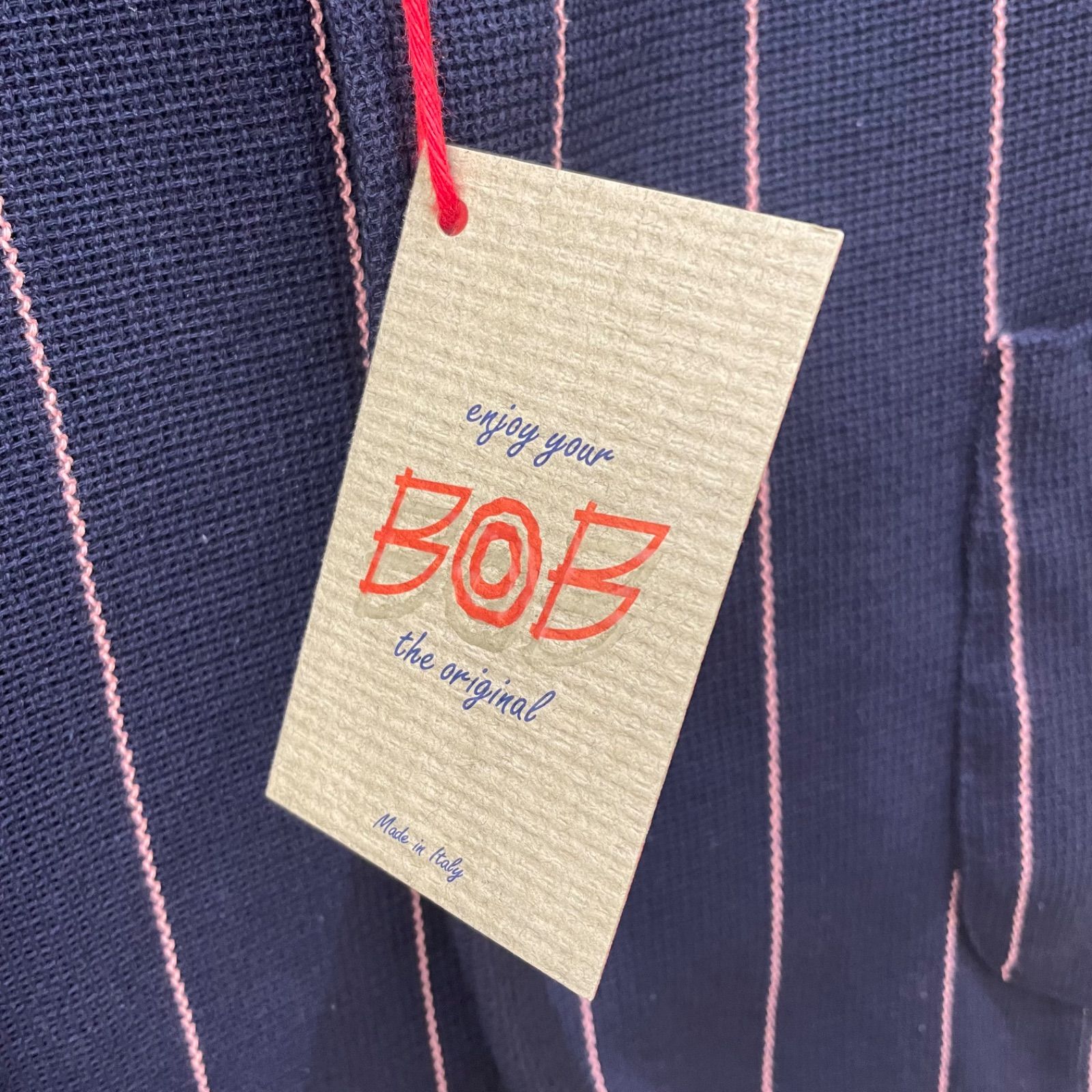 未使用品 タグ付き BOB ボブ 2Bシングルテーラードジャケット ブレザー 