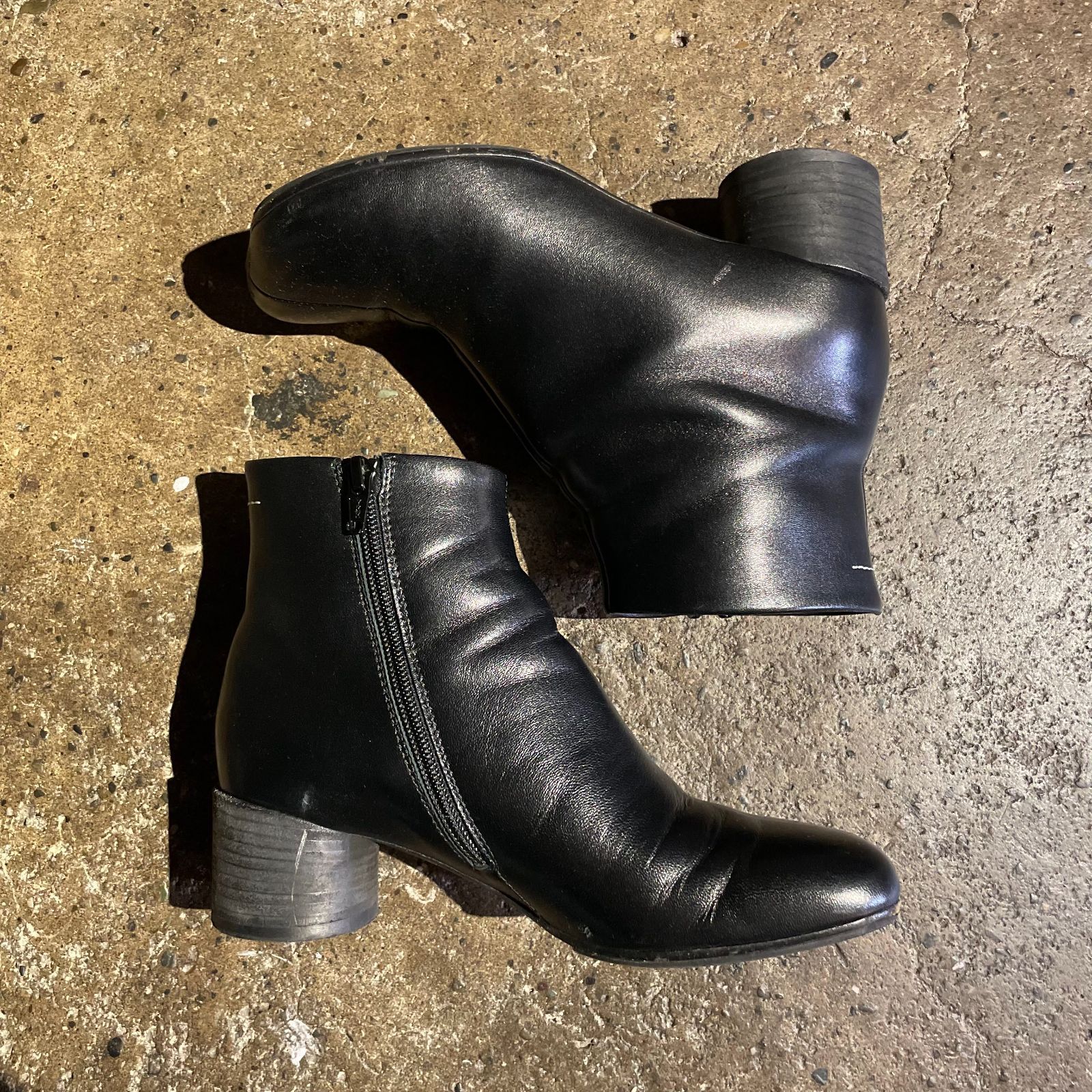MM6 Maison Margiela アナトミックアンクルブーツ エムエムシックス