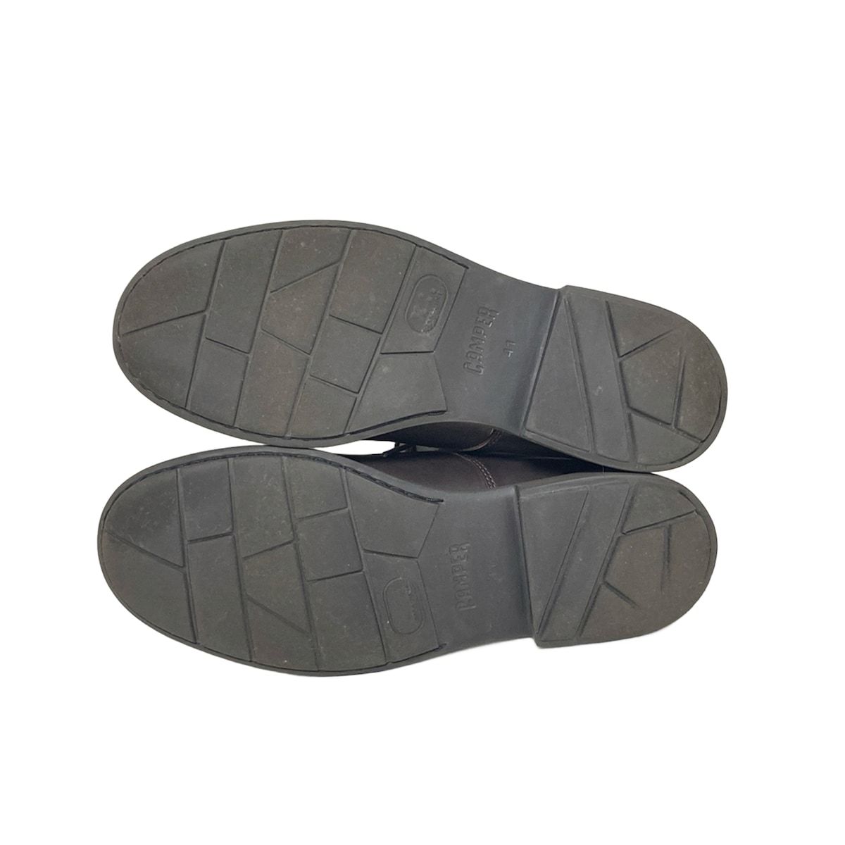 CAMPER カンペール シューズ 41 メンズ ニューマン K 100152-009 ダークブラウン ダービー レザー