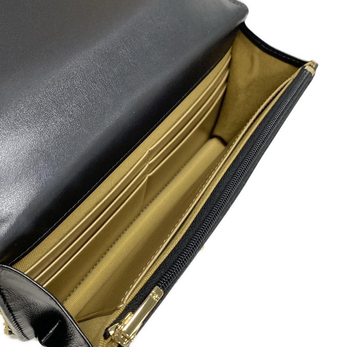 CHANEL(シャネル) 財布美品 マトラッセ AP2289 黒 チェーン