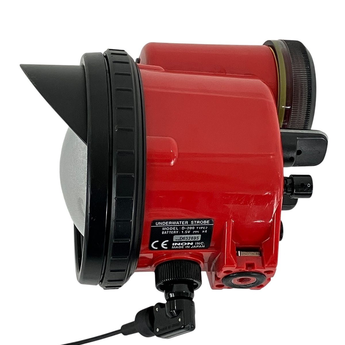 INON　イノンの水中ストロボ　D-200 中古 INON D-200 Type2 水中ストロボ カメラ カメラ周辺機器 イノン