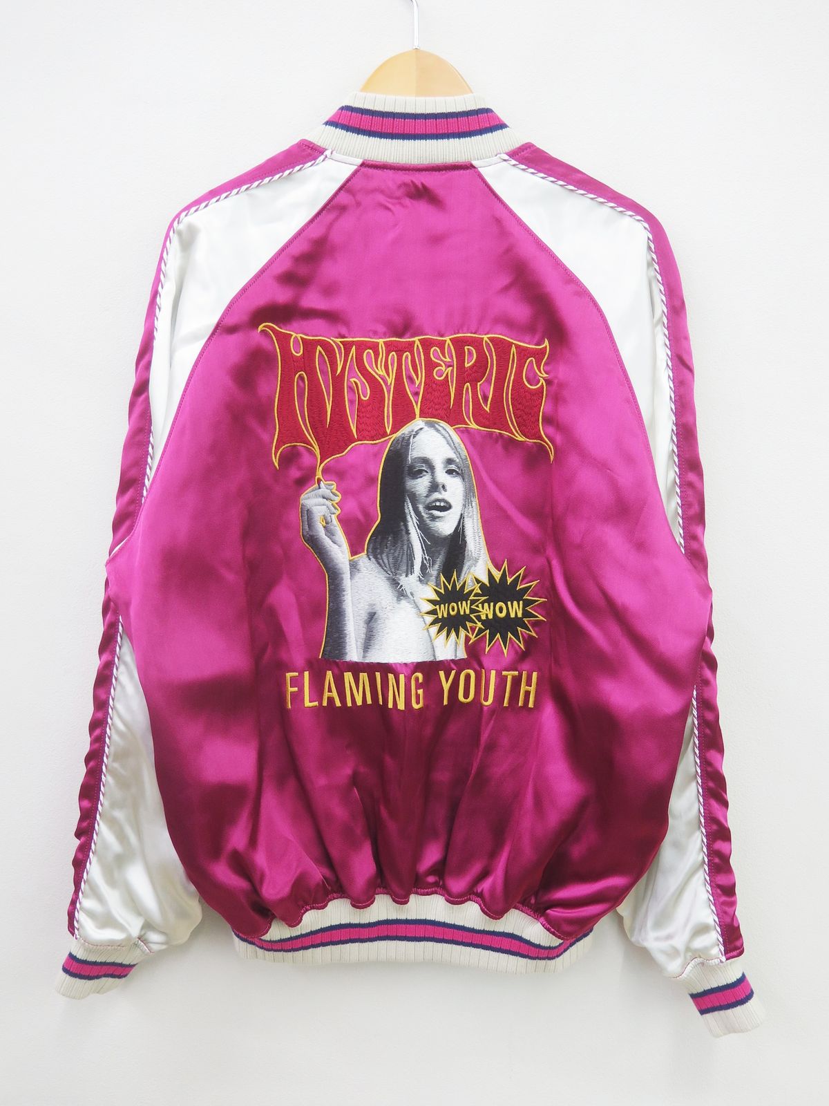 RAW POWER HYSTERIC GLAMOUR スカジャン HYSTERIC GLAMOUR ヒステリックグラマー レザージャケット
