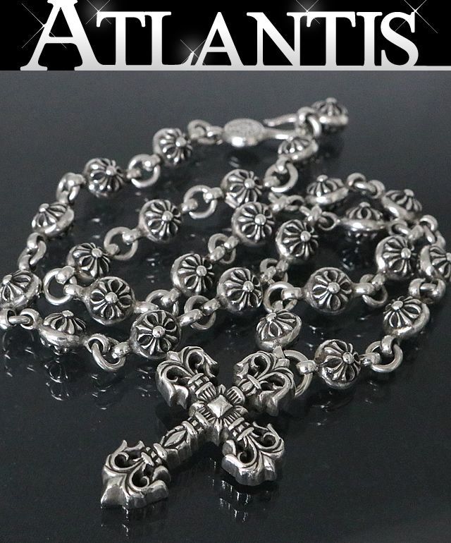 クロムハーツ フィリグリー クロス XS with ベイル NEチェーン 20