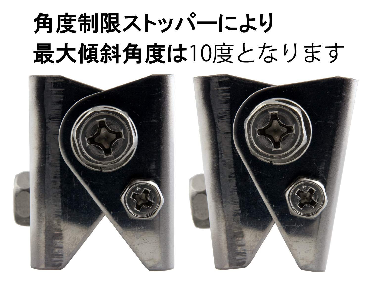 在庫 アングルステー ナンバープレート ステンレスフレーム ライツ YA-70 ユキトレーディング BRIGHTFACE_UK