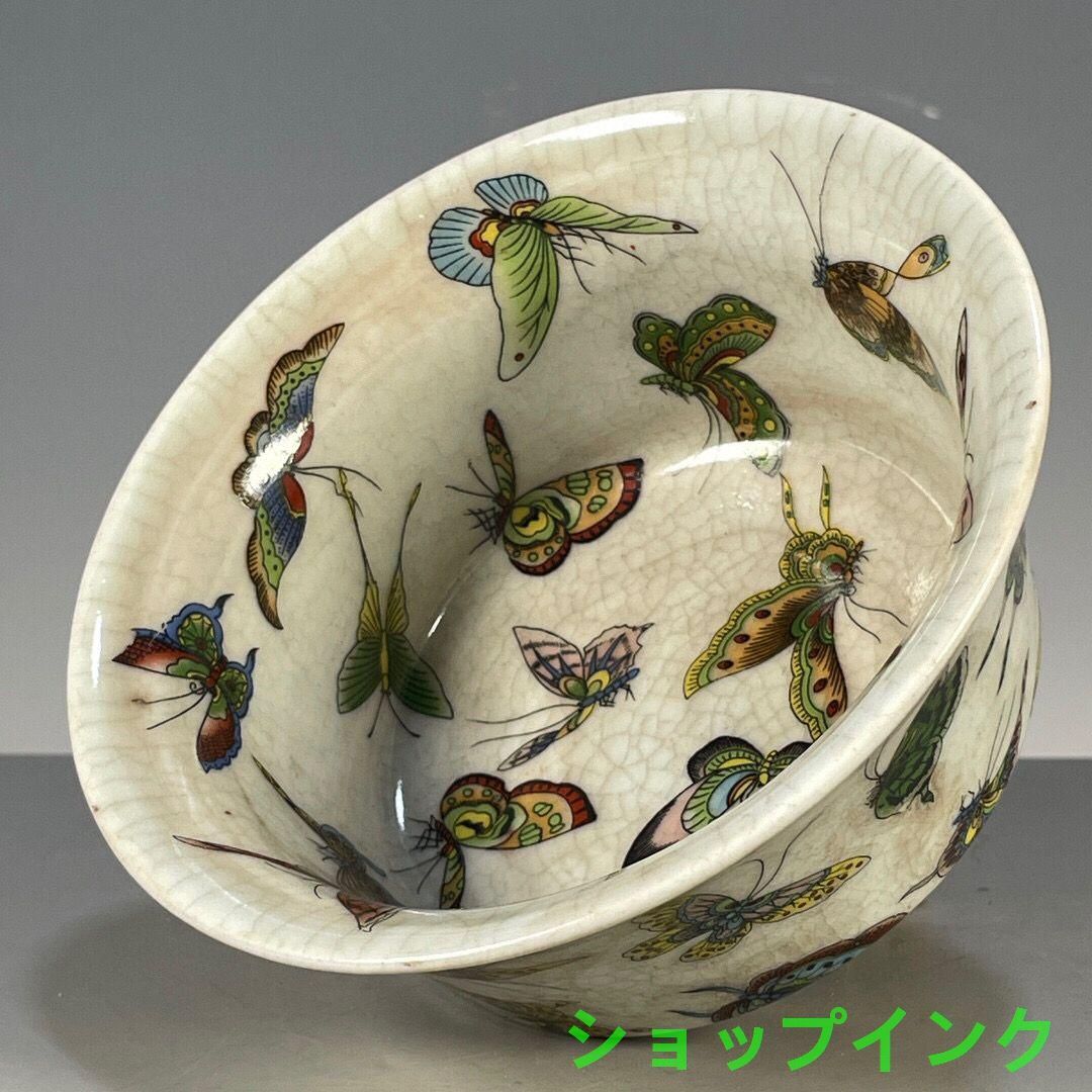 光緒パステル蝶恋花蒜頭瓶 景徳鎮 陶磁器 装飾品 現代工芸品 美術品 置物 光緒パステル蝶恋花蒜頭瓶 景徳鎮 陶磁器 装飾品 現代工芸品