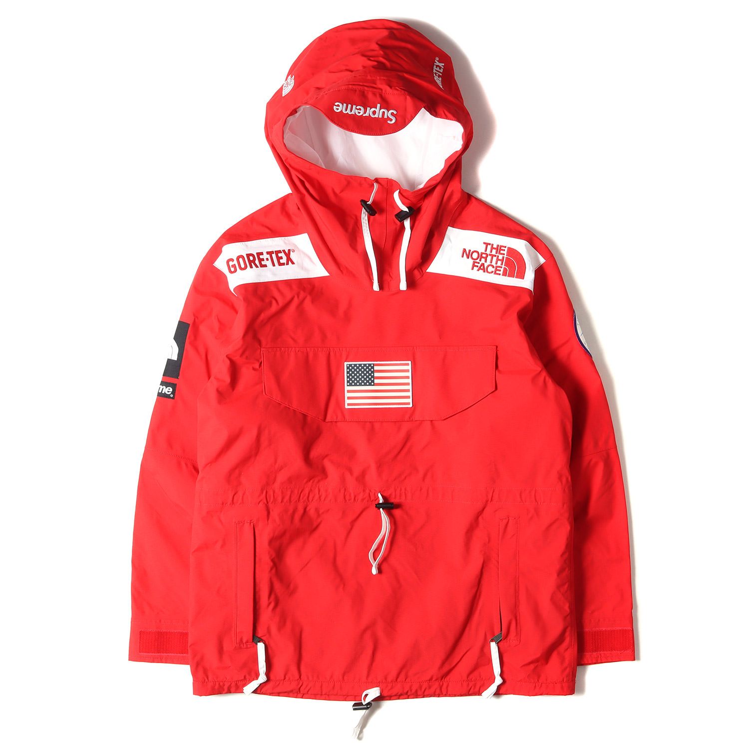 Supreme シュプリーム THE NORTH FACE GORE-TEX 星条旗 プルオーバー