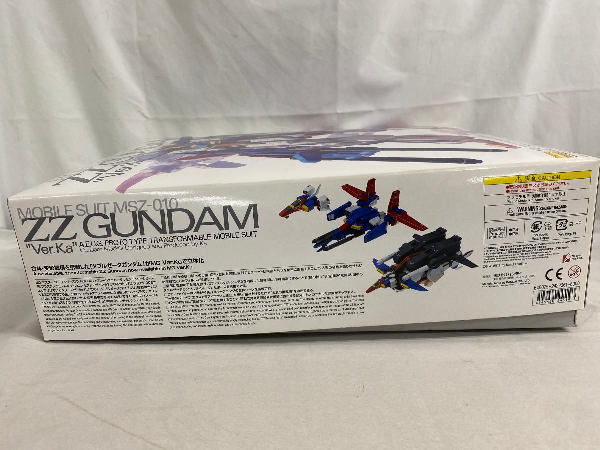 未開封】1/100 MG アウトレット MSZ-010 ダブルゼータガンダム Ver.Ka