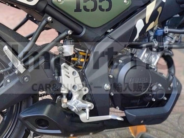 XSR155 フルエキマフラー アンダーボディ 受注製造 - インポートパーツ