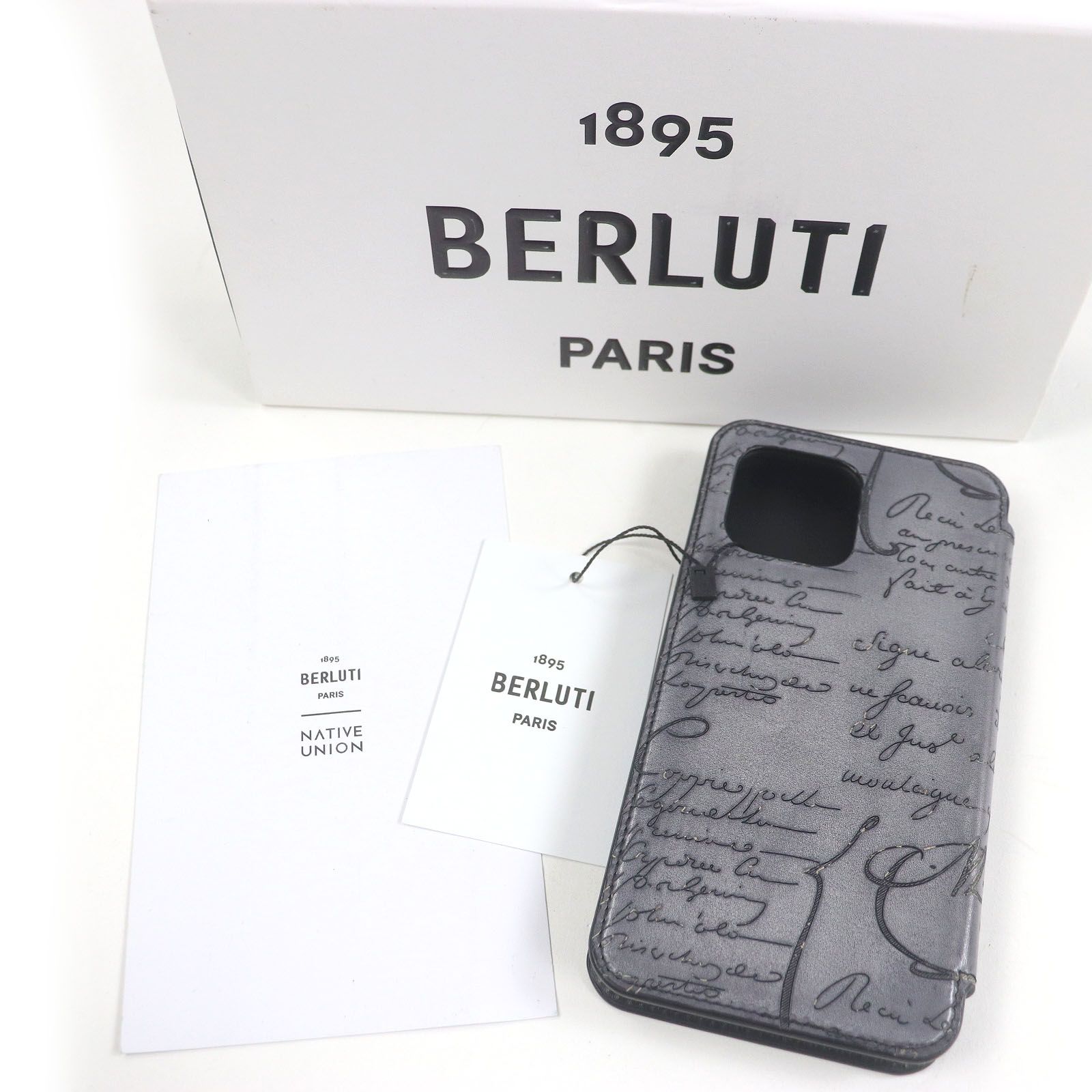 ベルルッティ iPhoneケース iPhone12用 新品同様 Berluti ベルルッティ