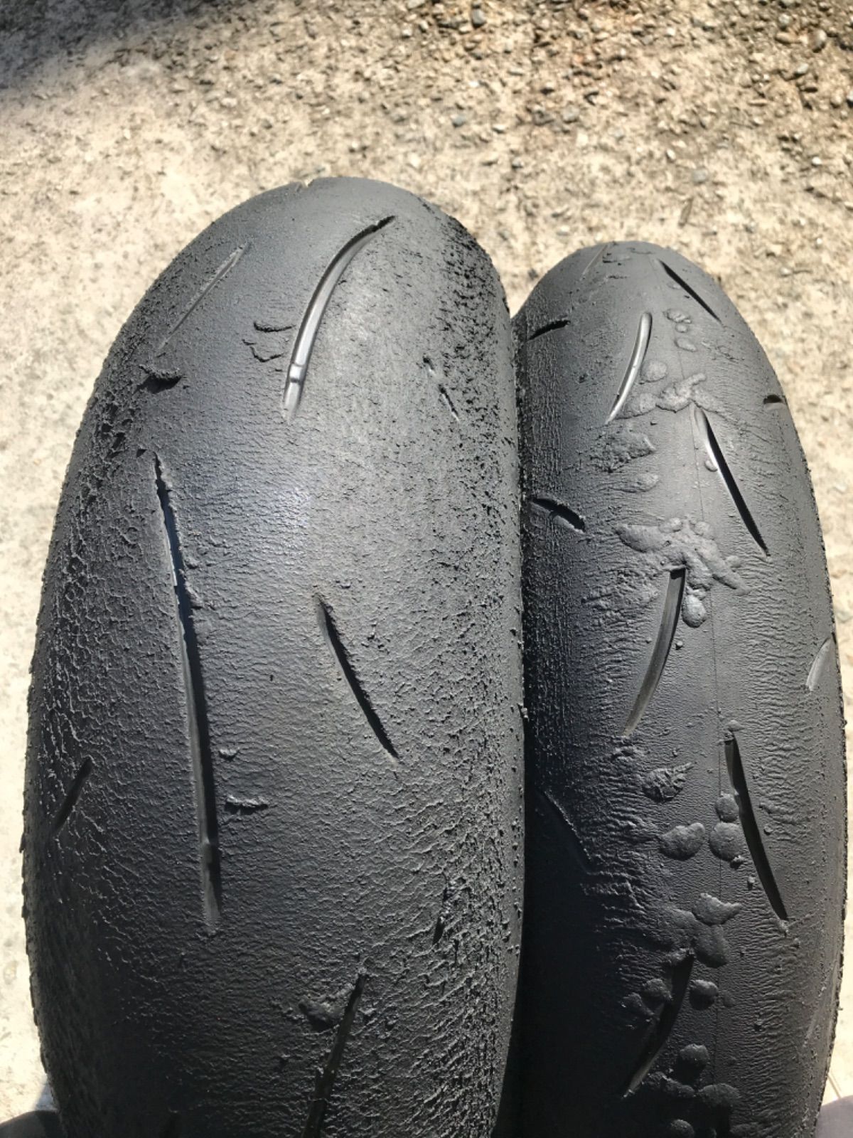 DUNLOP　アンビートゥン０３　前後セット　120/70ZR17　180/55ZR17　115