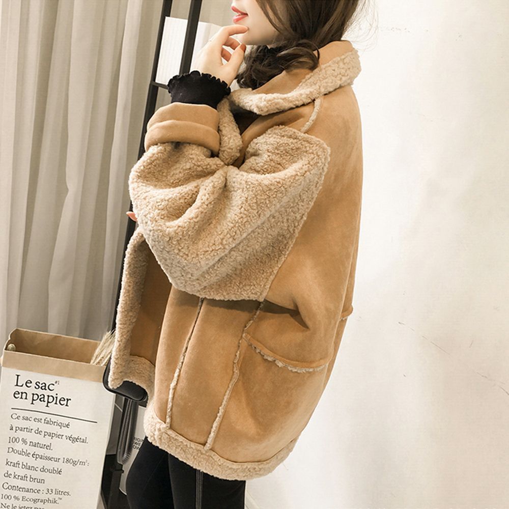 厚手 フリースブルゾン