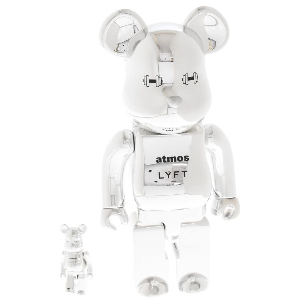 送料無料 atmos × LYFT BE@RBRICK 100％ & 400％ キャラクターグッズ