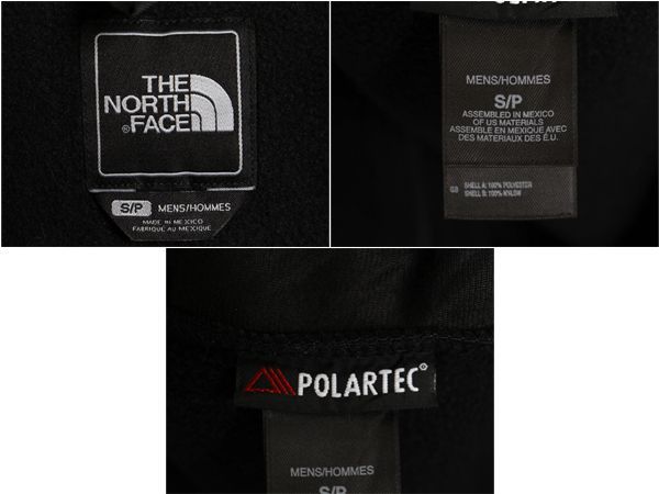 【お得なクーポン配布中!】 ノースフェイス デナリ ジャケット メンズ S 古着 The North Face DENALI アウトドア 黒 フリース ナイロン ブルゾン フルジップ ブラック