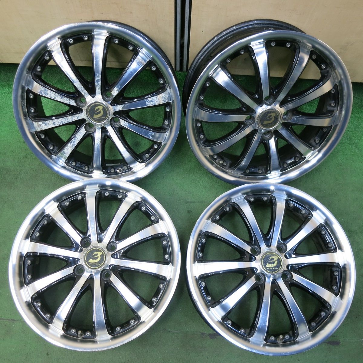 送料無料] 4本価格☆LOXARNY EX BYRON STINGER 16インチ ホイール 16 