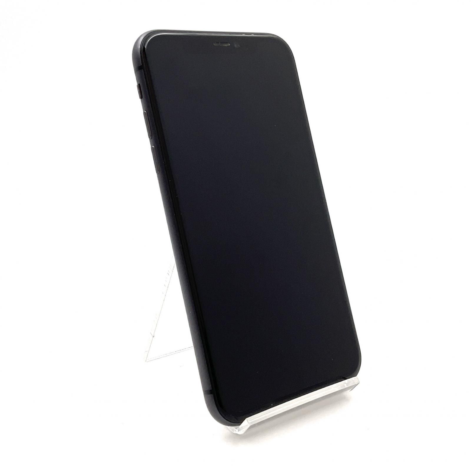 【全額返金保証】【最速発送】Apple iPhone 11 128GB ブラック SIMフリー 動作確認済 73%
