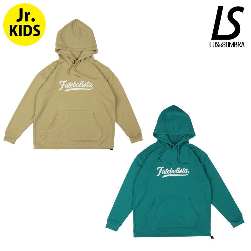ルースイソンブラ|LUZeSOMBRA ジュニアスウェットパーカー|Jr P100 OVERSIZE PULLOVER PARKA L222-004-S
