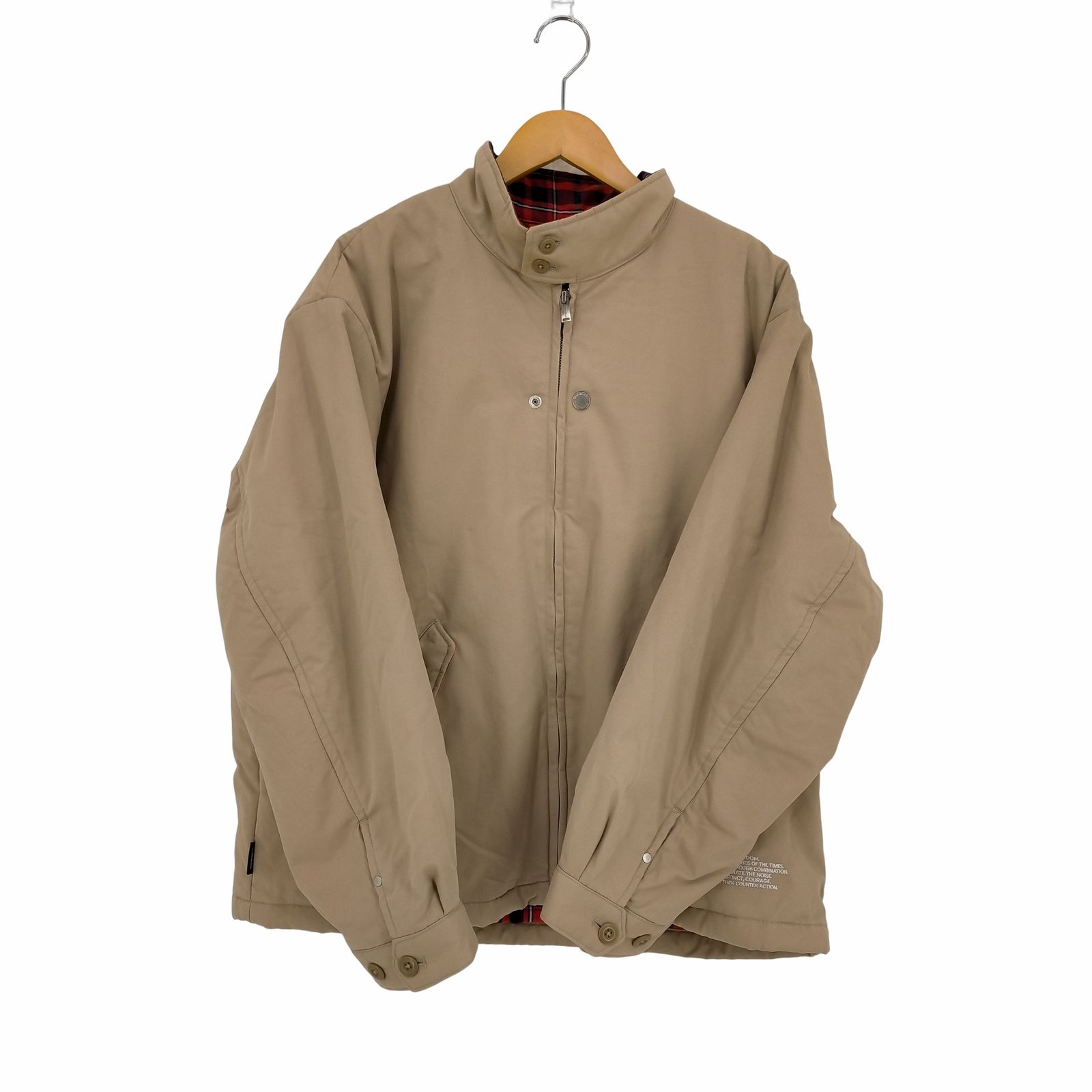 ジーユー GU パデットツイルブルゾン メンズ JPN：XL - メルカリ