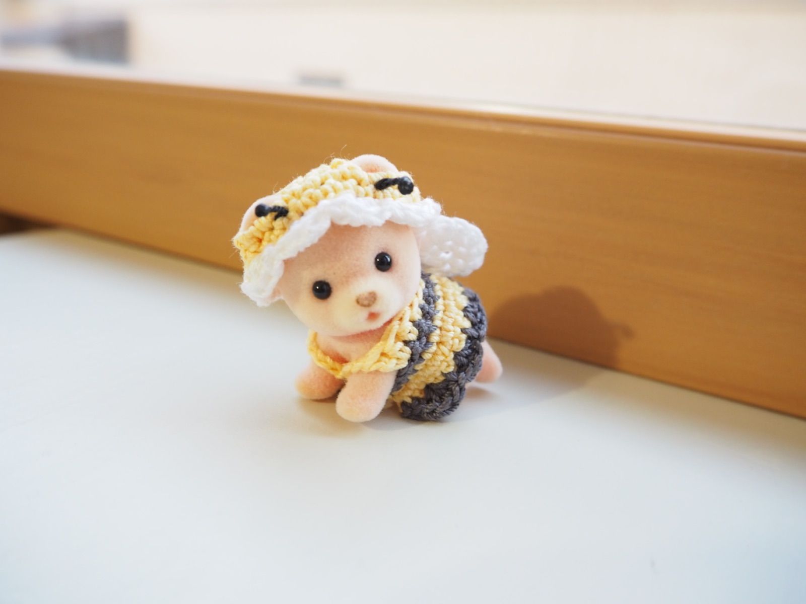 みつばち3匹セット＊シルバニア ハンドメイド服 - メルカリ