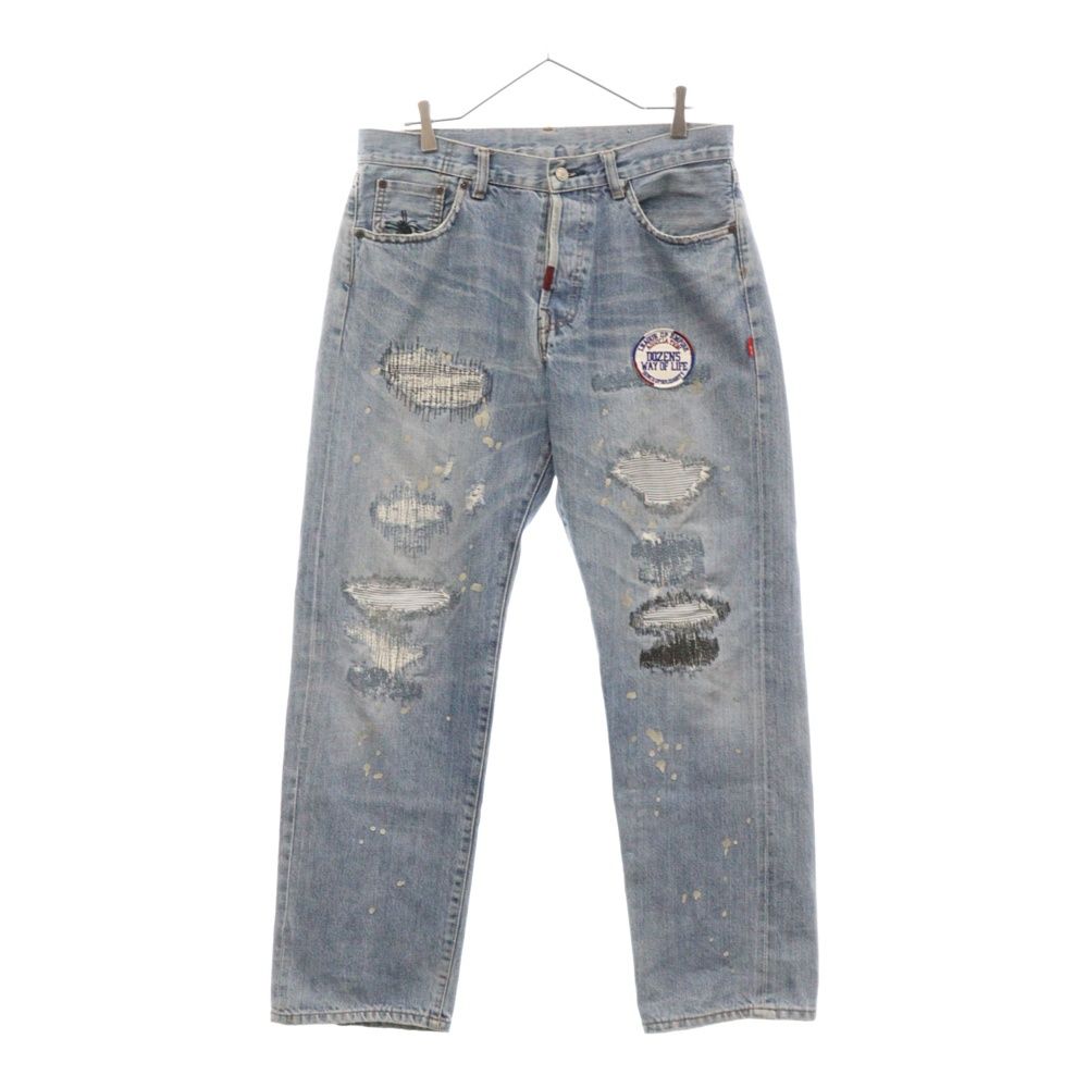 WTAPS (ダブルタップス) 08AW BLUES TROUSERS DENIM TRASH PANT DOZENS 