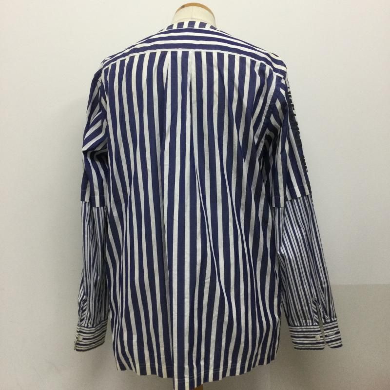 Sacai サカイ カットソー 長袖 sacai ストライプ シャツ pull over 18-01866M