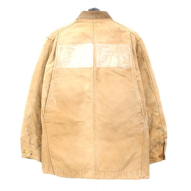 70s vintage Carhartt ミシガンチョアコート 裏地ブランケット ダック