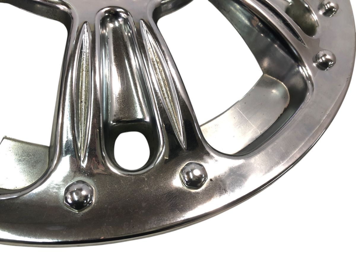 【新品・社外】ヤマハ マジェスティ 2/C 純正ホイール用 メッキホイールカバー 新品・社外】ヤマハ マジェスティ 2/C 純正ホイール用 メッキホイール