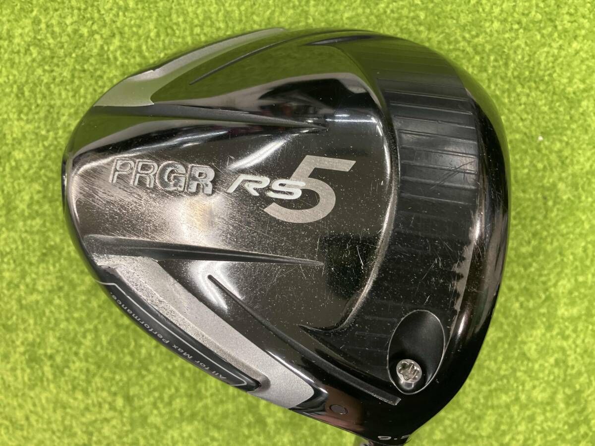 プロギア PRGR RS5 ドライバー フレックスS ヘッドカバー付き