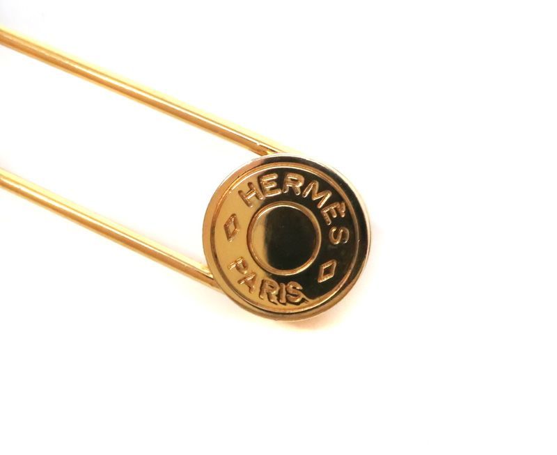 美品 エルメス ピンブローチ セリエ ゴールド HERMES / 34267 - メルカリ