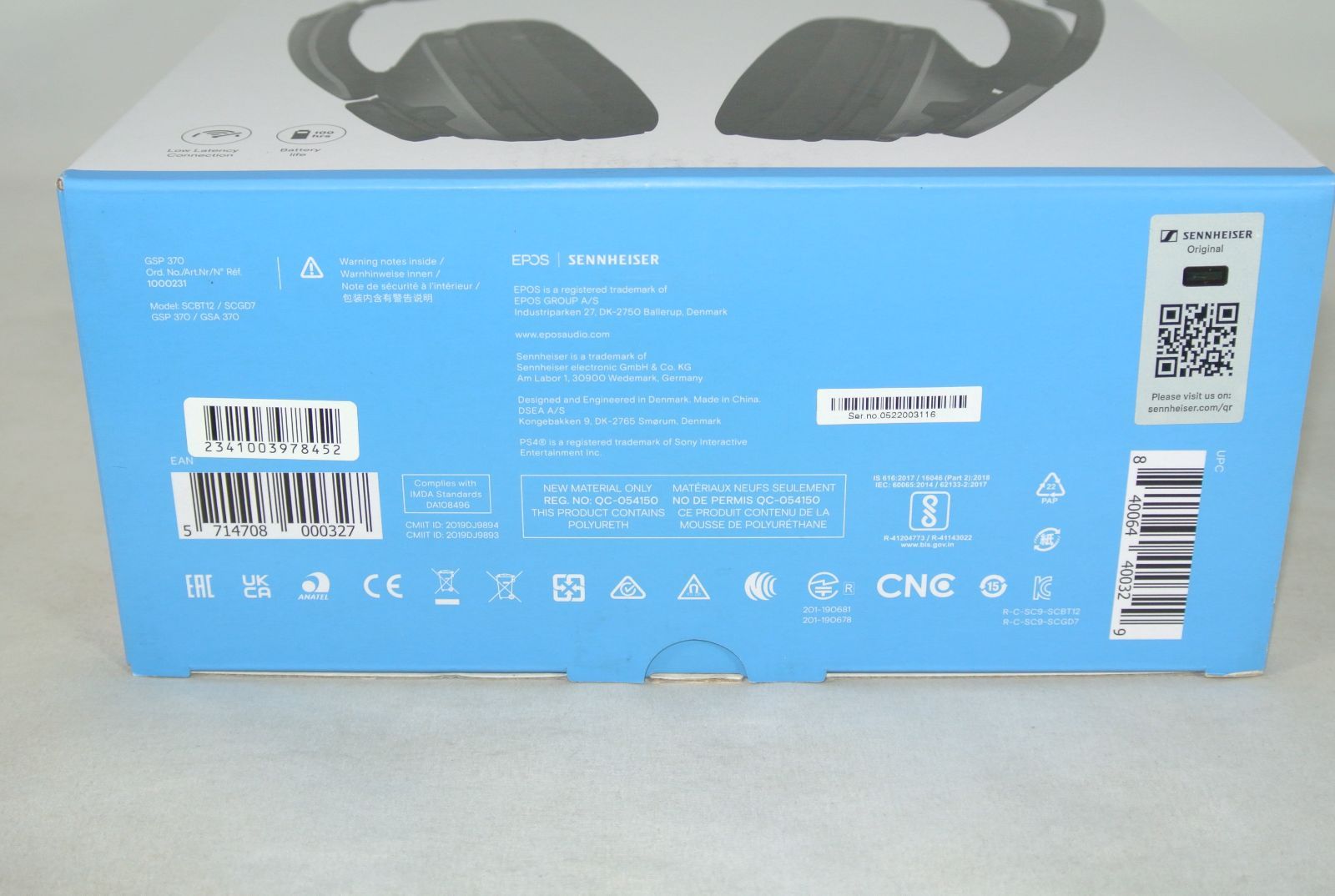 EPOS/SENNHEISER GSP 370 展示美品/送料無料/激安 - メルカリ