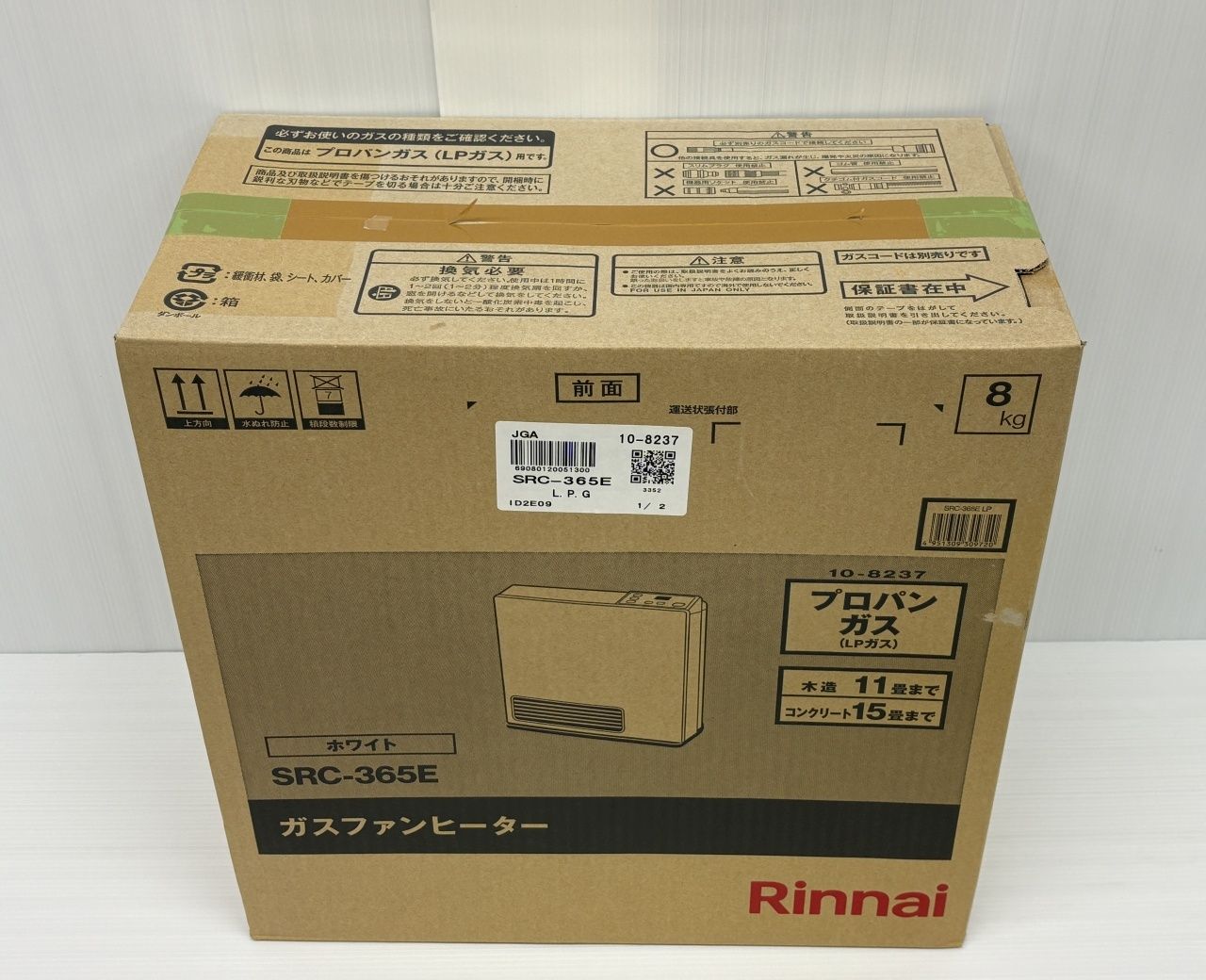 リンナイ プロパンガス用ガスファンヒーター SRC-365E 囗T巛