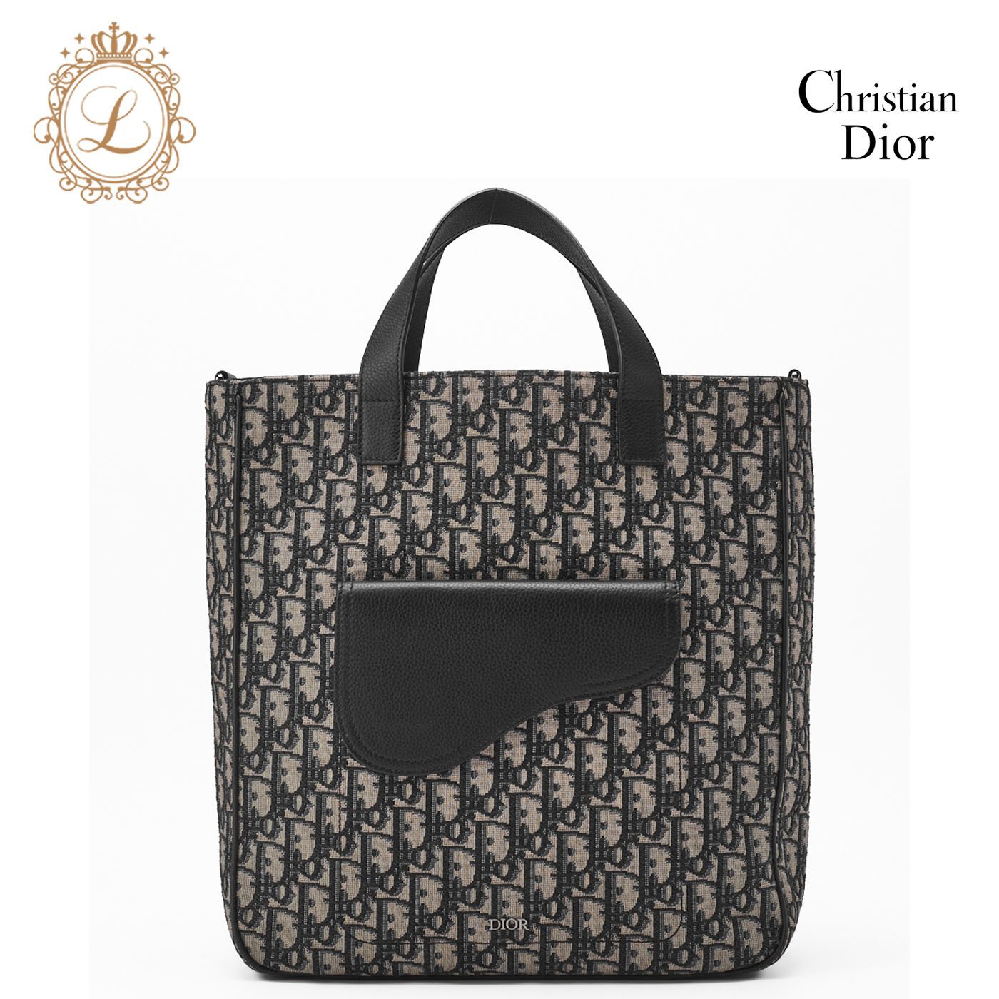 Dior ディオール オブリーク サドル トートバッグ キャンバス Dior ディオール オブリーク サドル トートバッグ キャンバス