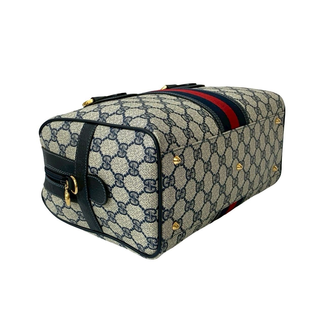 極 美品 GUCCI グッチ オールドグッチ ヴィンテージ シェリーライン GG