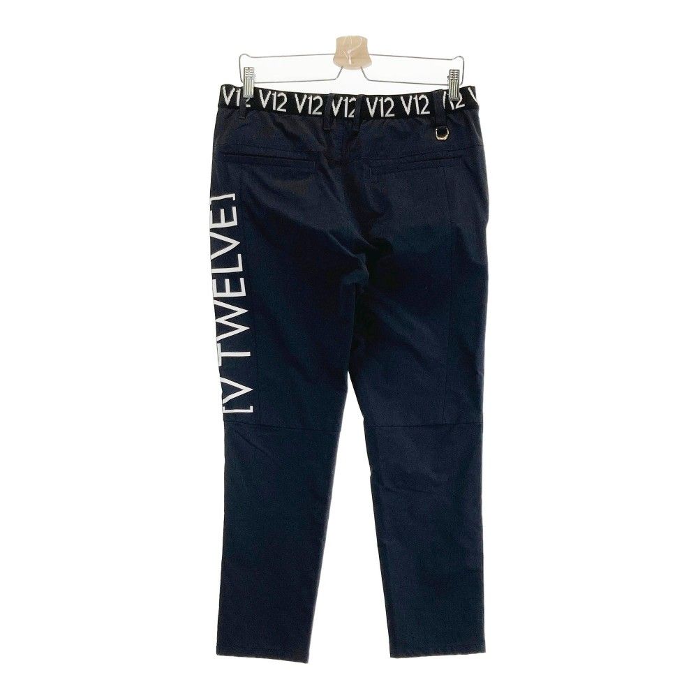 サイズ：M V12 ヴィトゥエルヴ ストレッチパンツ ウエストロゴ