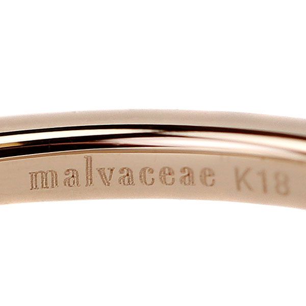 マルヴェセア malvaceae パパラチアサファイア リング ダイヤモンド  