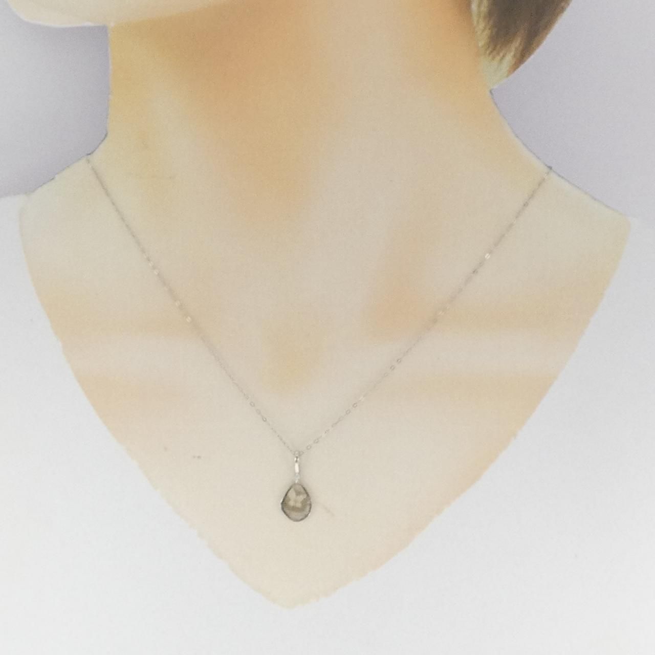 PT950 ダイヤモンド ネックレス 0.30CT - メルカリ