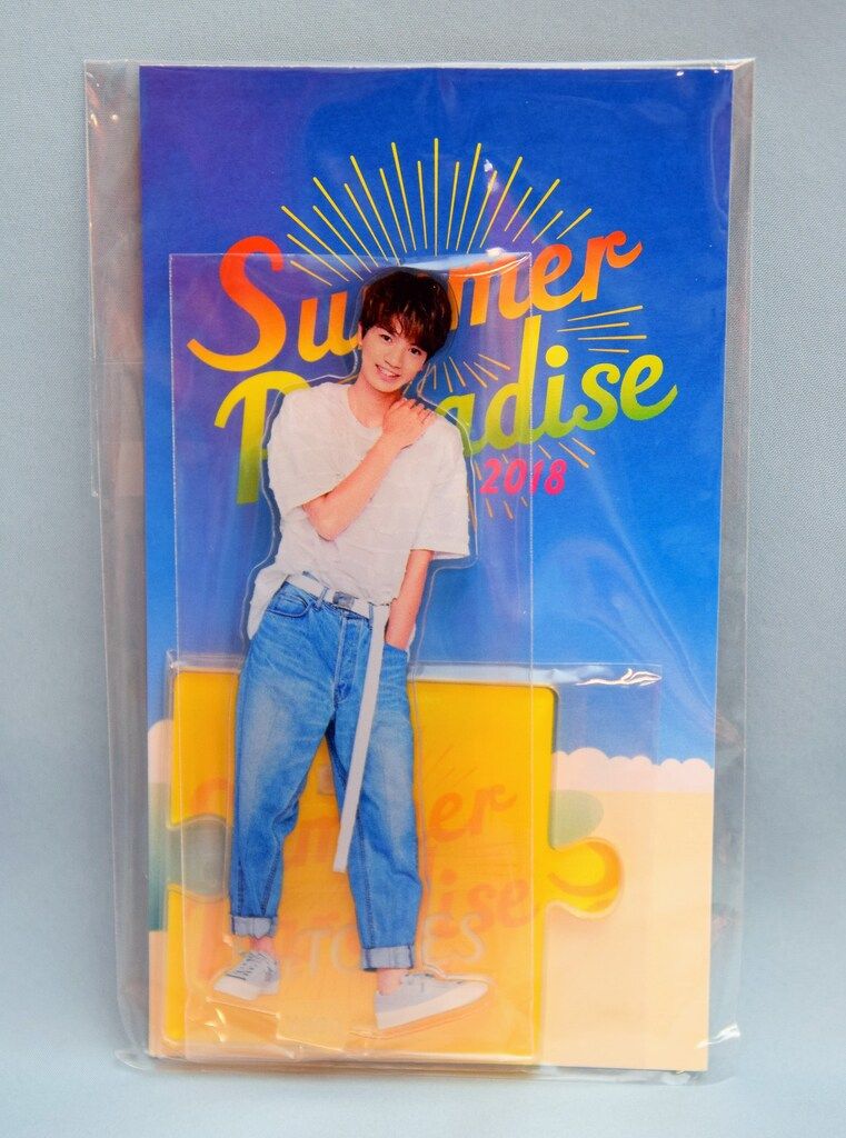 Man SummerParadise2018 アクリルスタンド Amazon.co.jp: SnowMan 目黒蓮 2018 Summer Paradise サマパラ