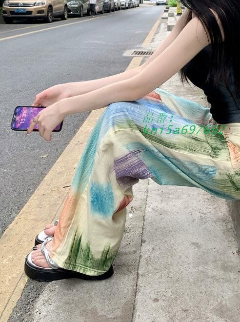 パンツ韓国ファッション7PA-103 kni5a697692