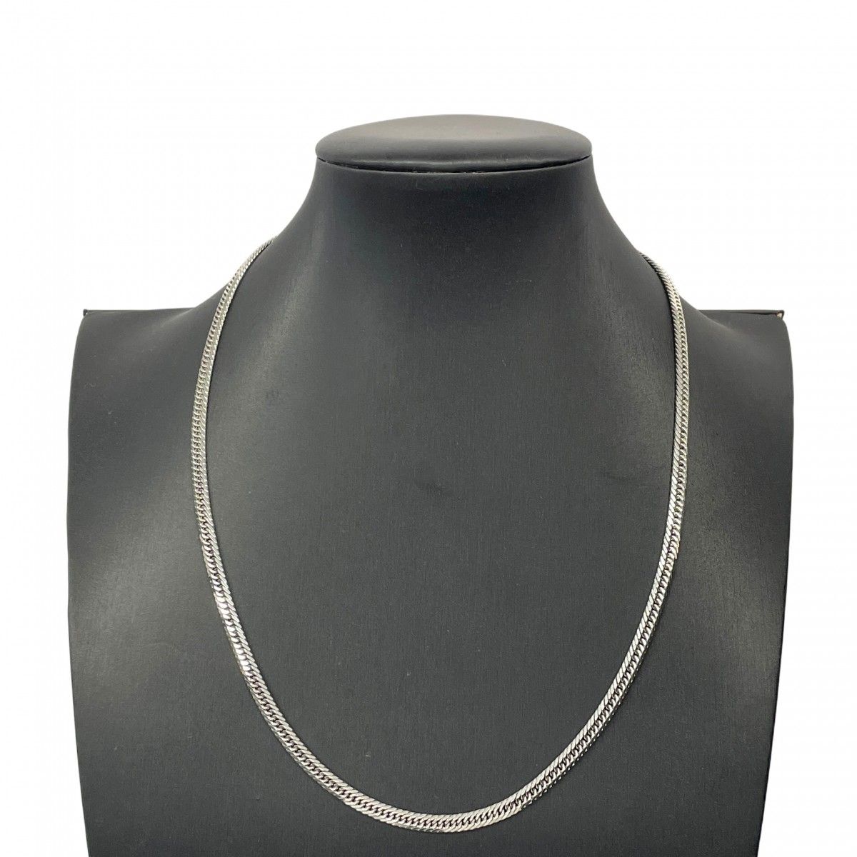 5khe050】喜平 ネックレス Pt900 プラチナ 8面 トリプル 50.5cm 30.7g  